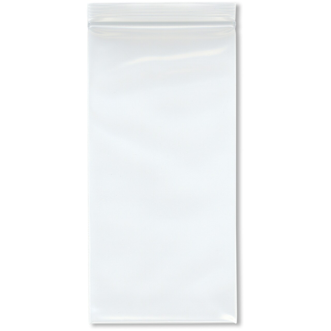 Plymor 4" x 8" (Pack of 100), 6 Mil Industrial Duty Zipper Reclosable Plastic Bags
